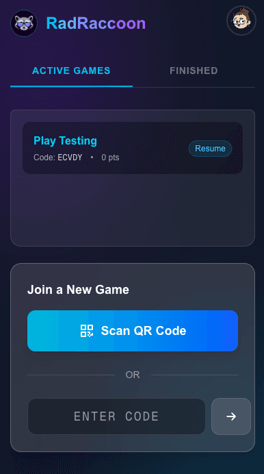 RadRaccoon gameplay screenshot showing interactive mission 1